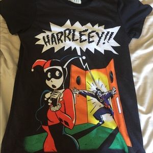 Comic Harley and Joker Tee